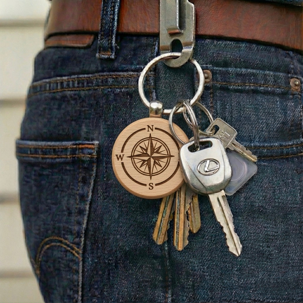 Wooden Keychain