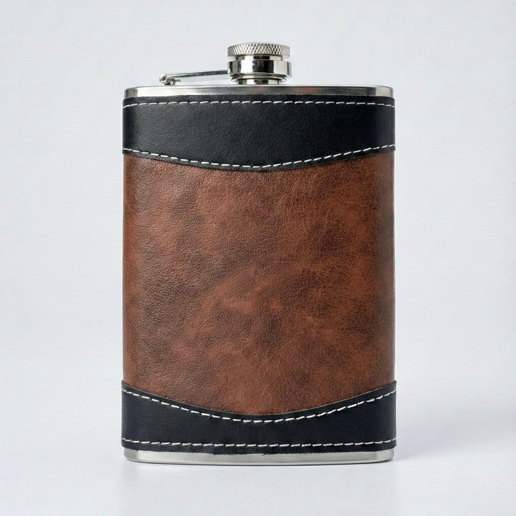 PU Leather Flask