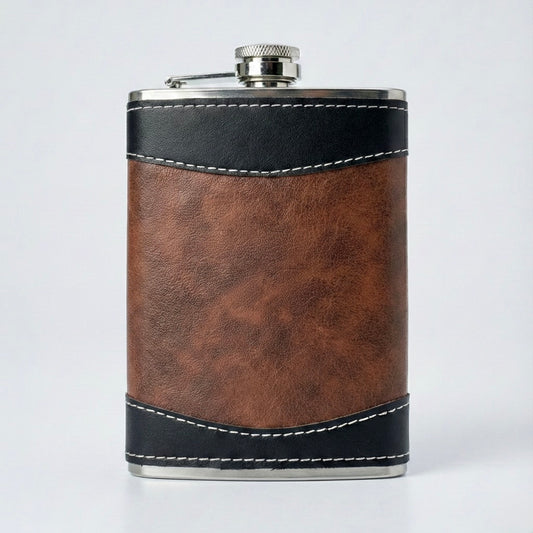 PU Leather Flask
