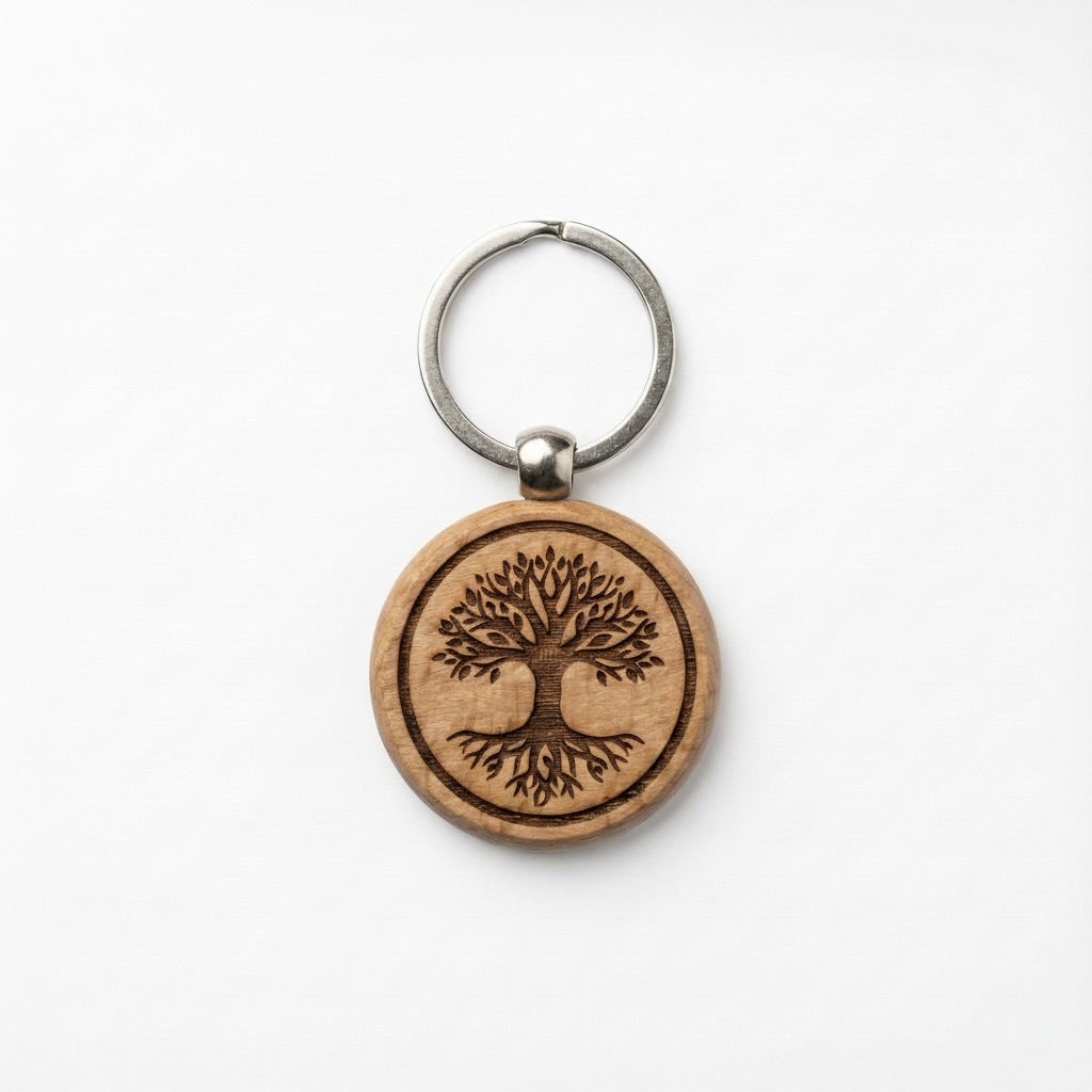 Wooden Keychain
