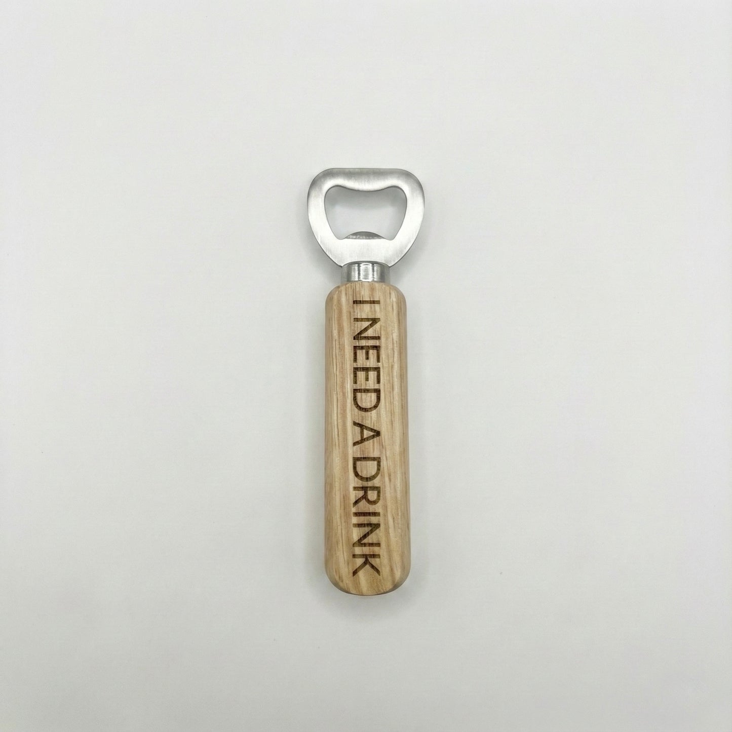 Bottle Opener with Wood Handle