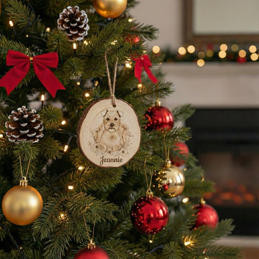 Natural Wood Slice Ornament