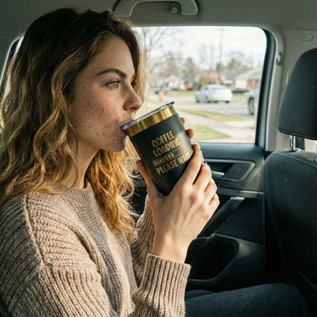 20 oz. Stainless Steel Travel Coffee Tumbler